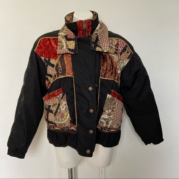 Gorgeous! Winlit Vintage Down Puffer Ski Jacket - Picture 12 of 16